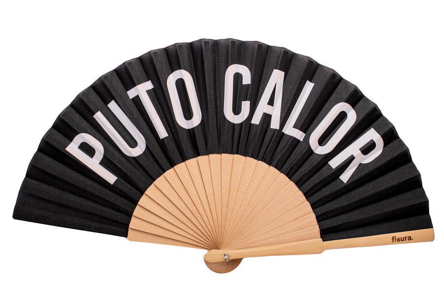 Hand Fan “P*to Calor” | Abanico “P*to Calor”